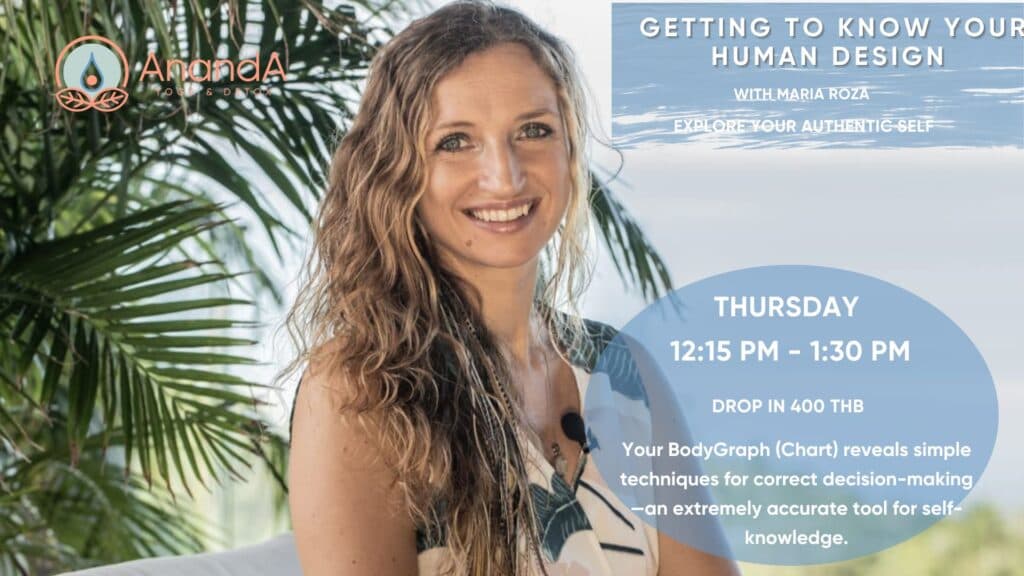 Weekly Workshops - Thursday Human Design with Maria