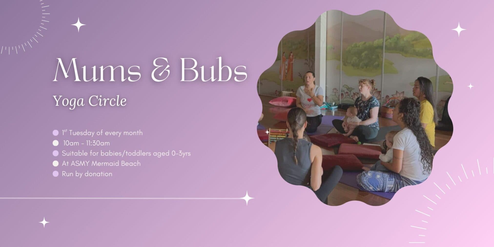 Mums & Bubs Yoga Circle 1