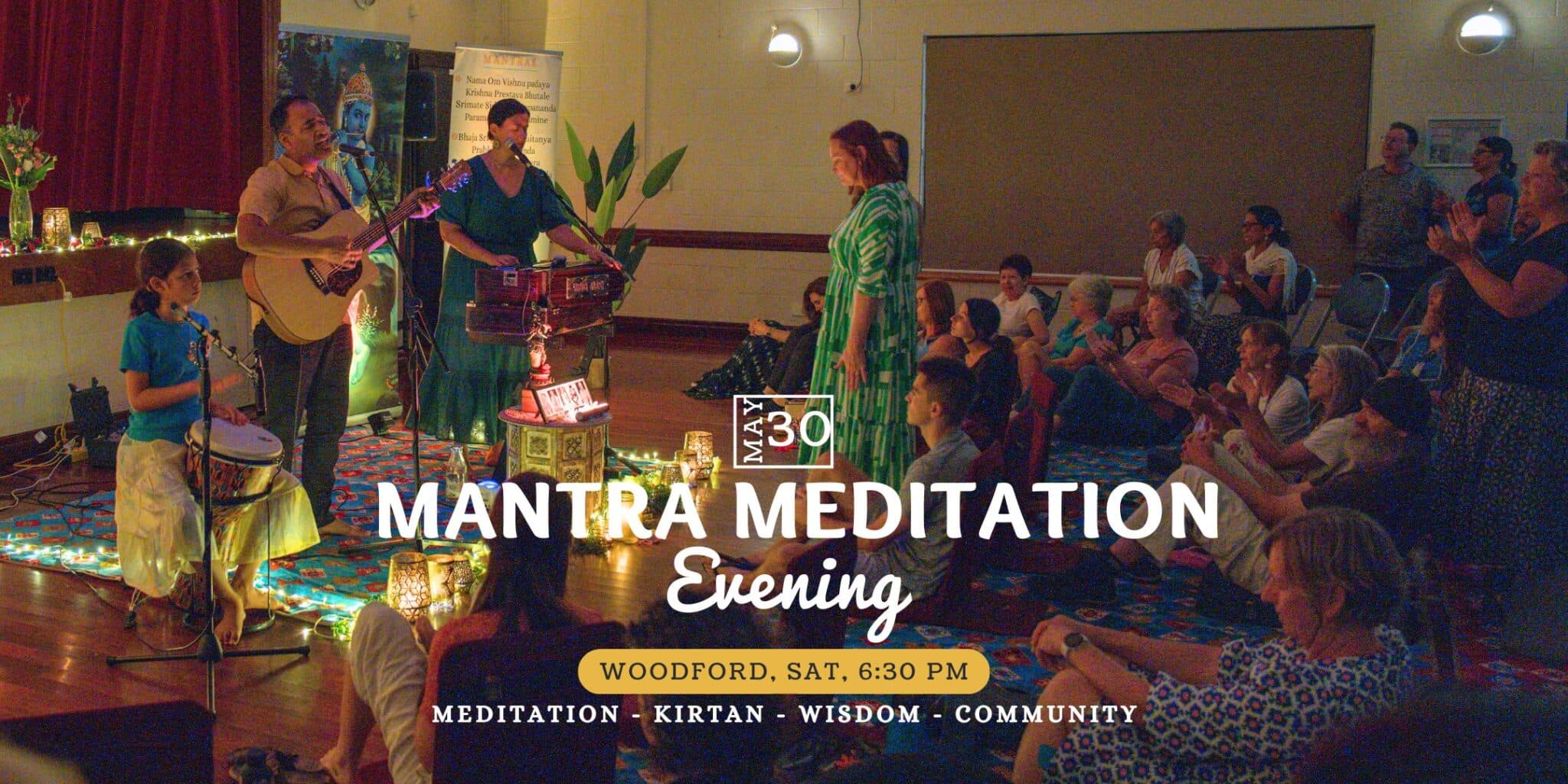 Mantra Meditation Evening - Woodford