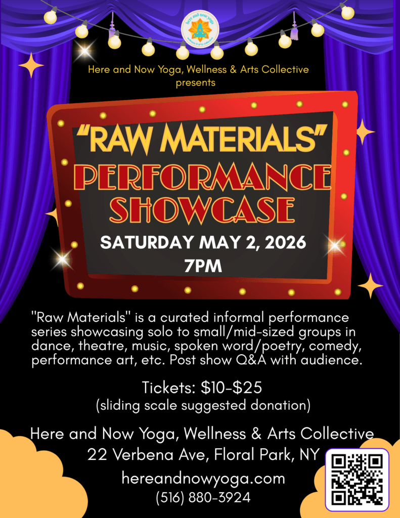 Raw Materials: A Curated Showing of Performing Arts 1