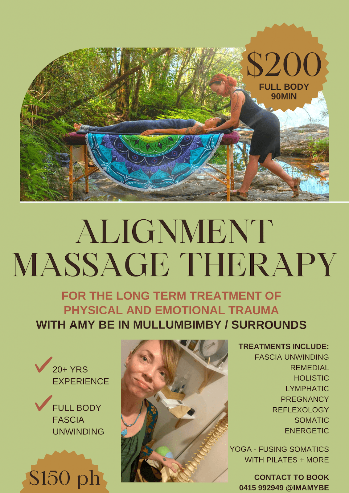 Alignment Massage & Yoga with Amy Be 1