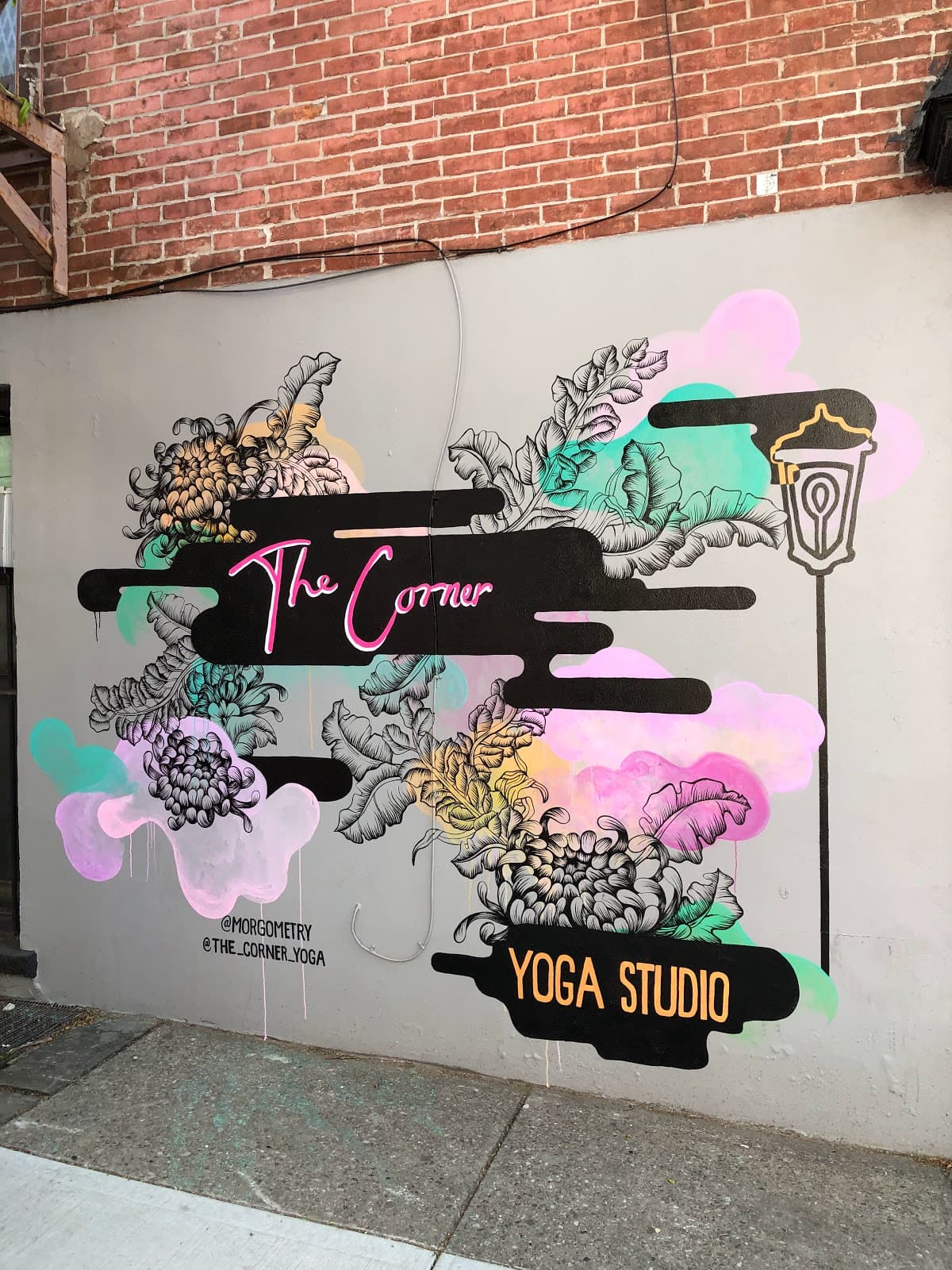 The Corner Yoga logo