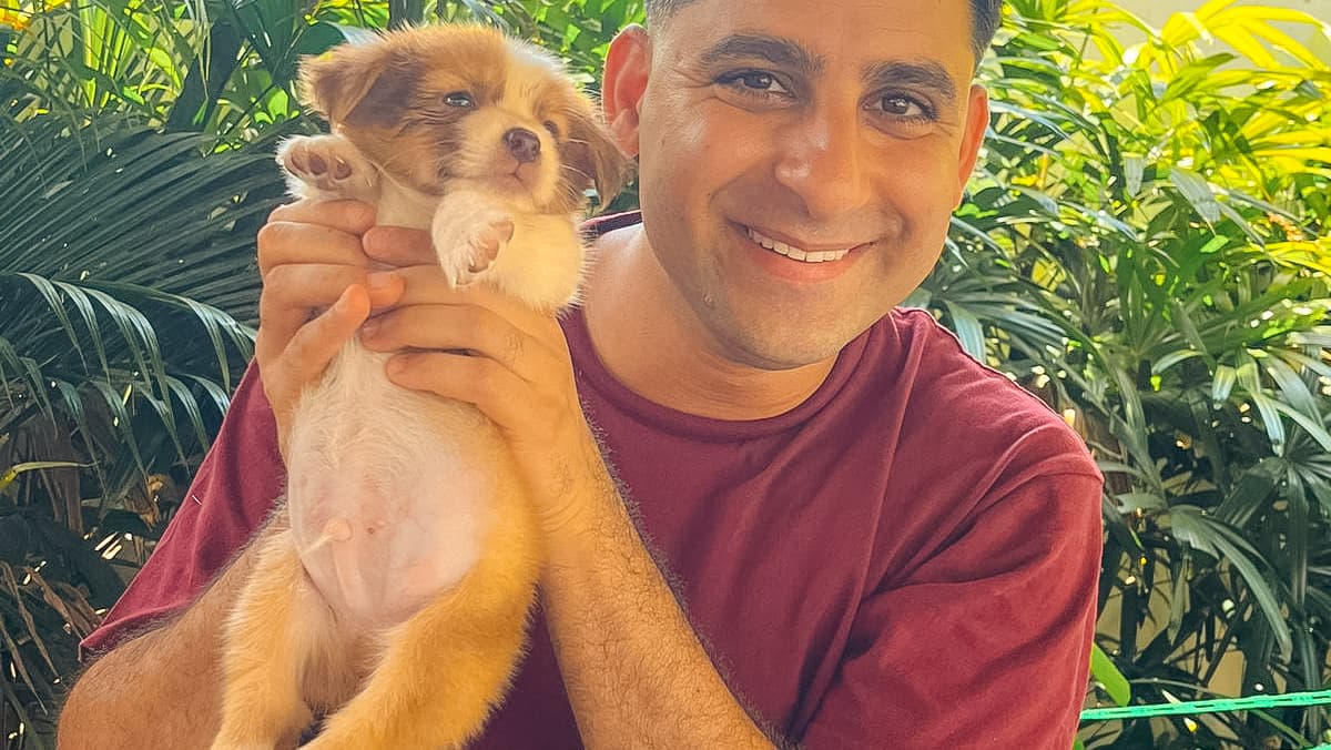 Yoga with Puppies Bali logo