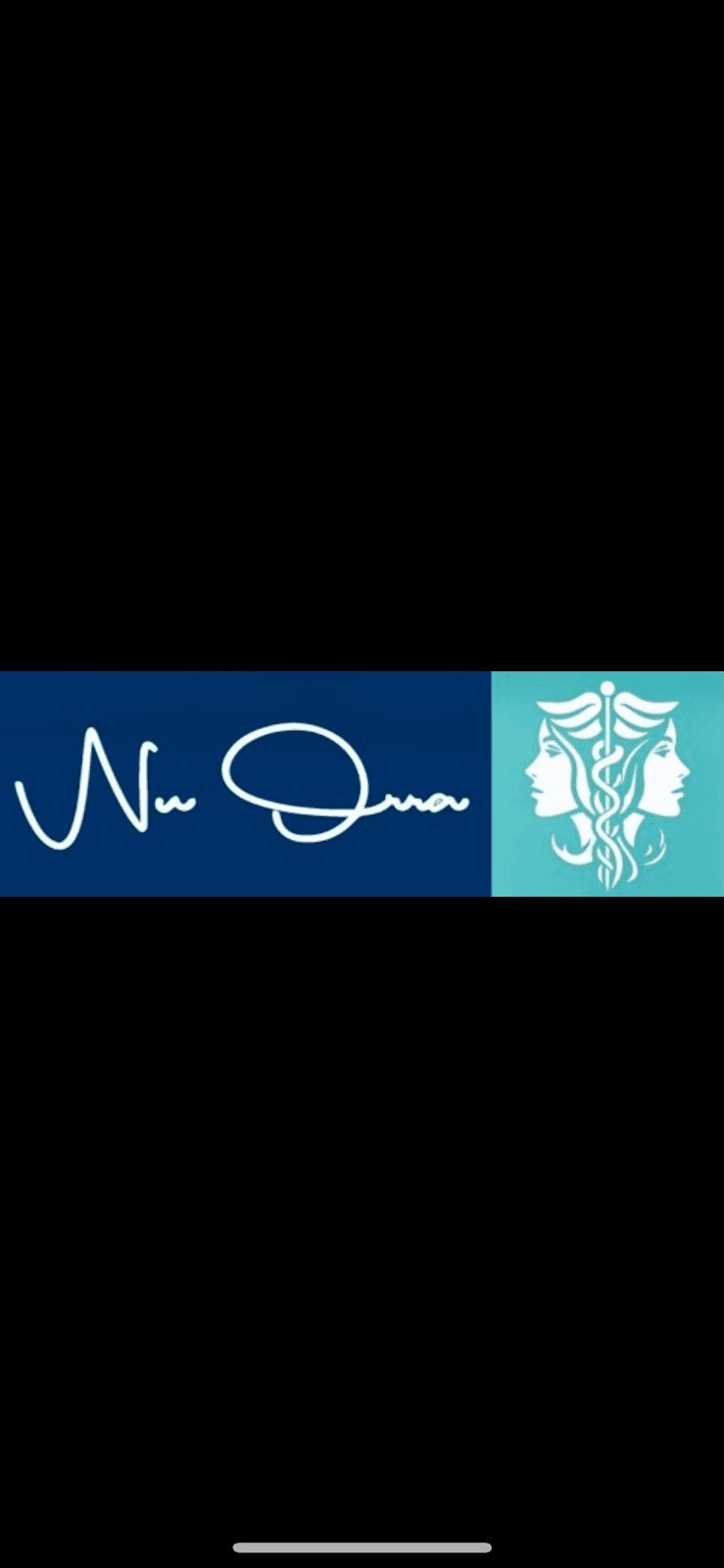 Dr. Nura Orra with Nu Orra Holistic Primary Care & Beauty logo
