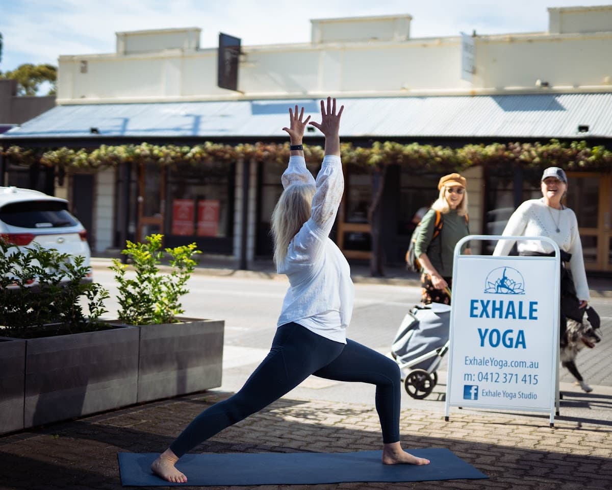 Exhale Yoga - Yoga Studio Adelaide logo