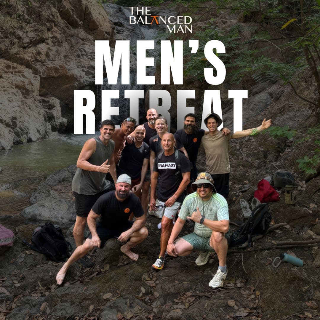 The Balanced Man Retreat logo