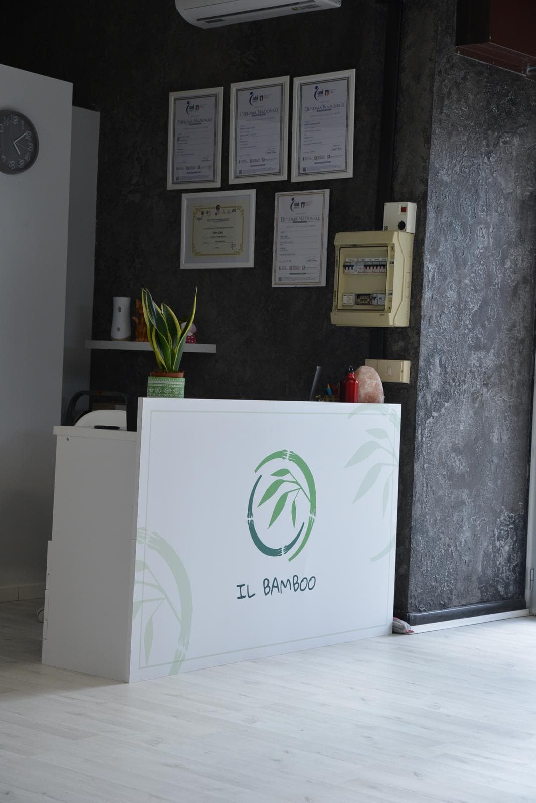 "Il Bamboo" Studio Pilates Reformer logo