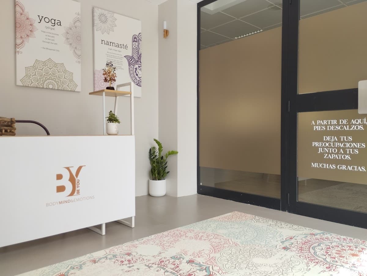 Be You Yoga. Body, mind & emotions logo