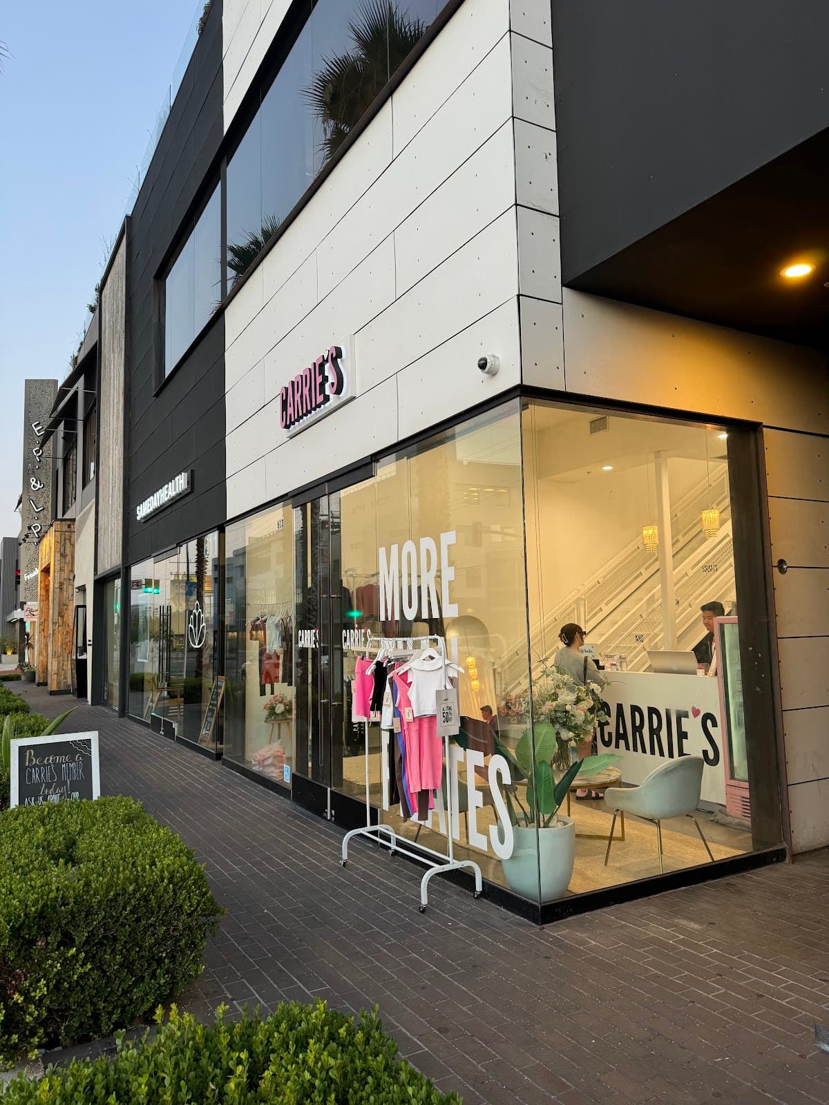 Carrie's Pilates West Hollywood logo