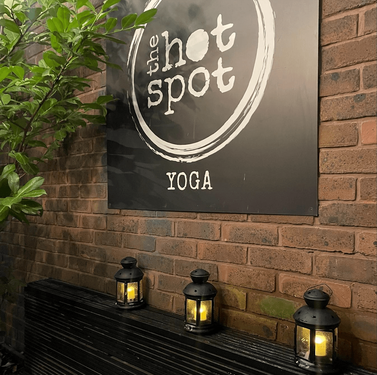 The Hot Spot Yoga logo
