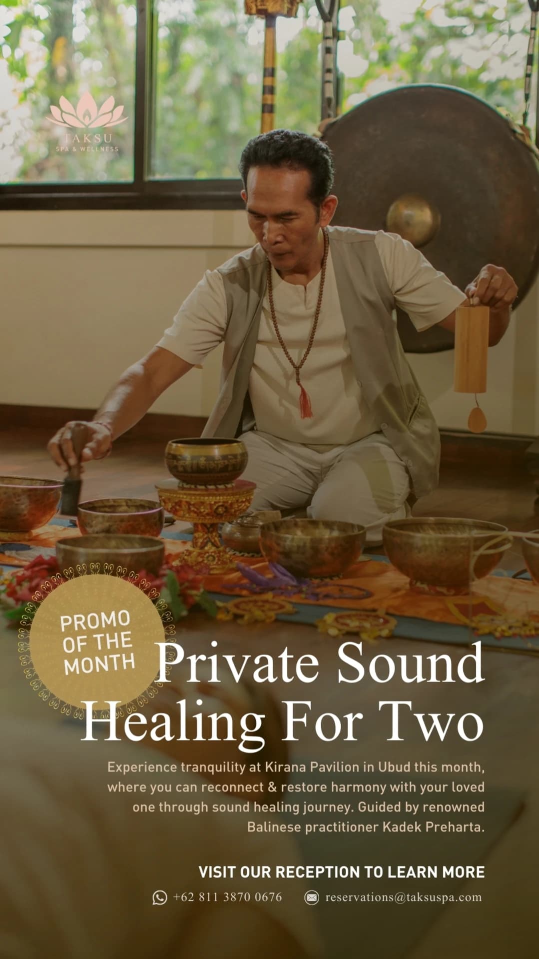 Private Sound Healing for Two 1