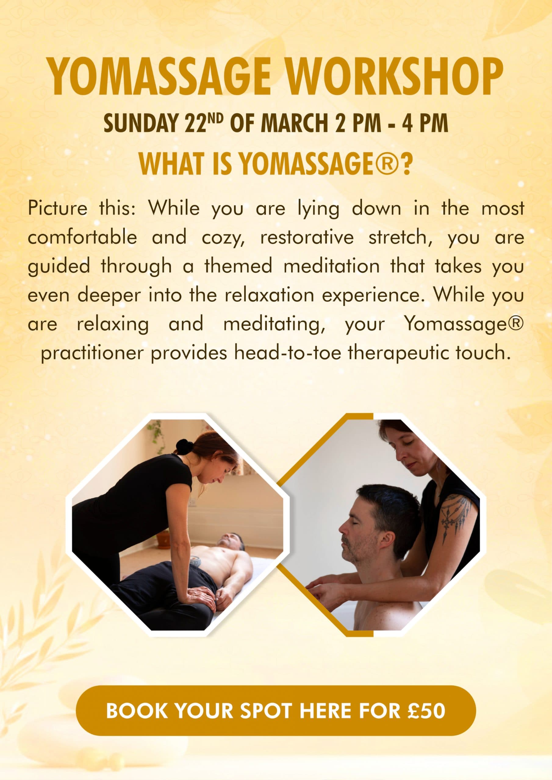 Yomassage Workshop 1
