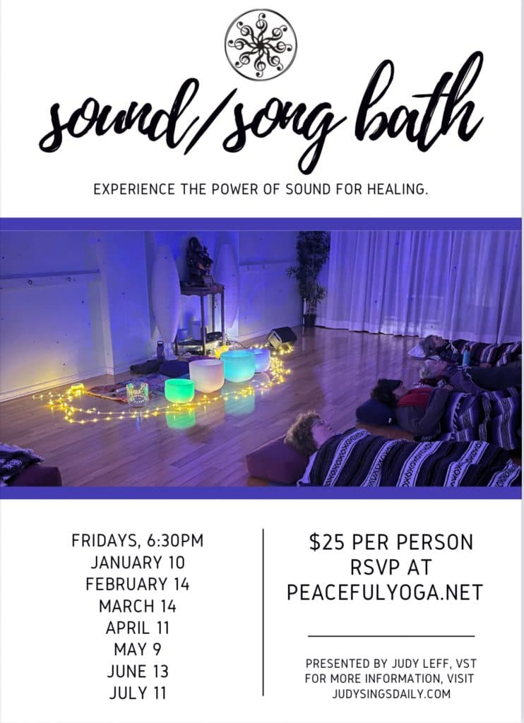 Sound/Song Bath and Meditation with Judy Leff 1
