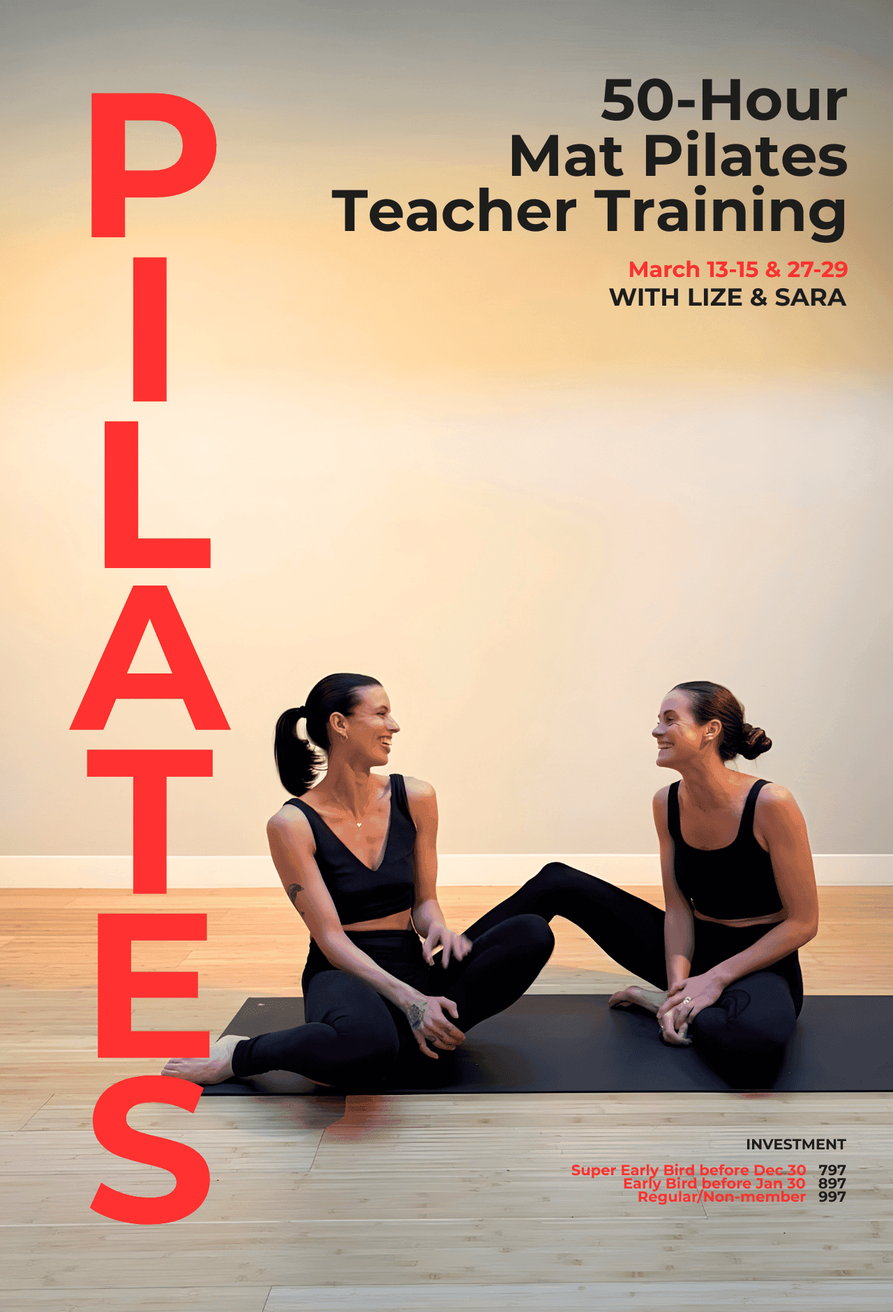 50-hour Mat Pilates Teacher Training 1