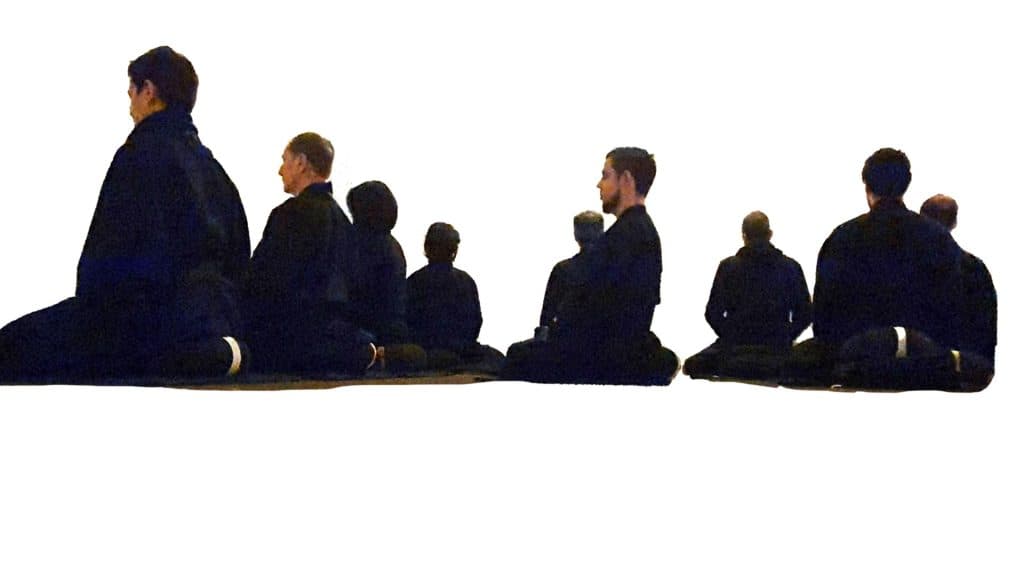 Zazenkai. Retir de maig a Barcelona. Meditació Zen Zazen 1