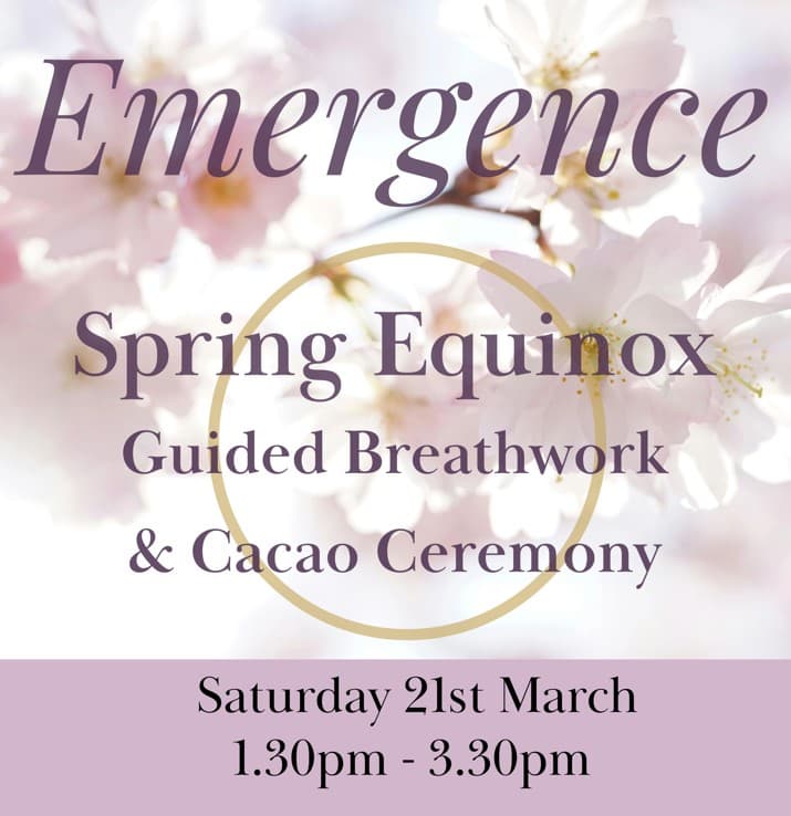 RETURN OF THE LIGHT SPRING EQUINOX NEW MOON CACAO CEREMONY & SOUND JOURNEY 1