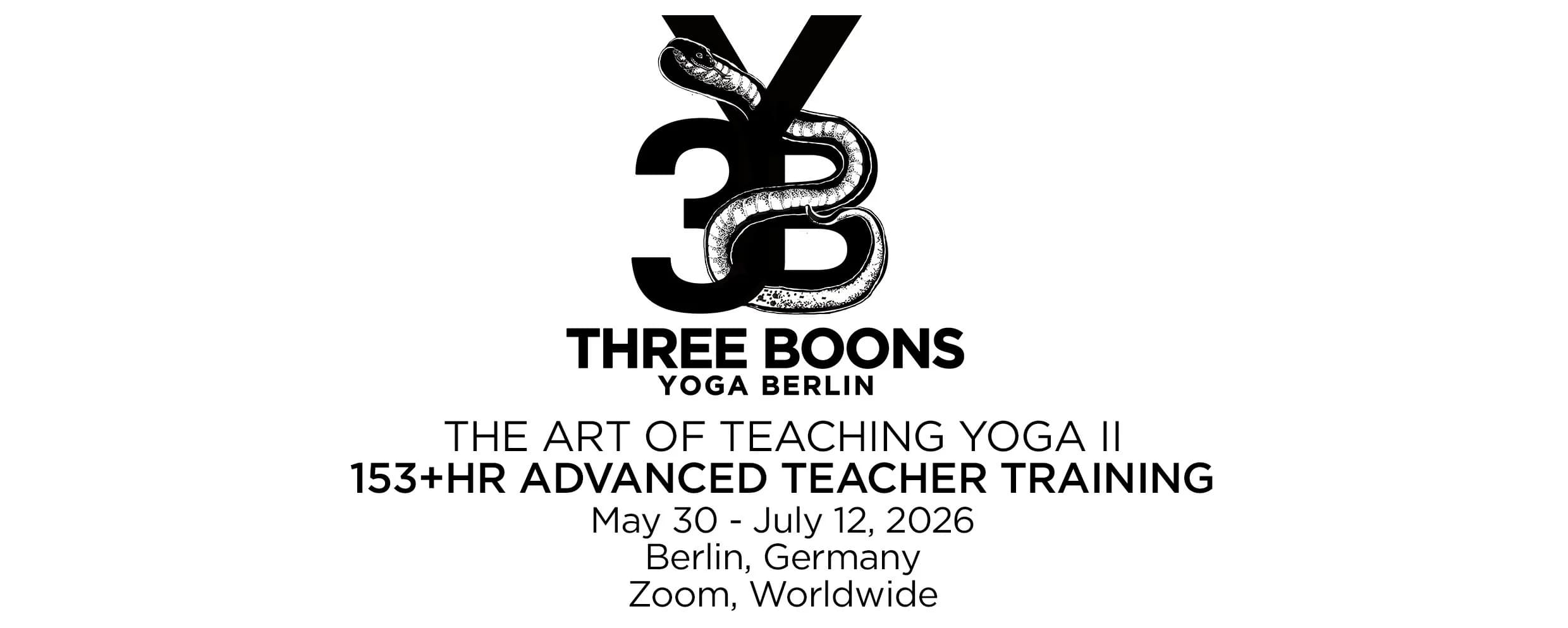 THE ART OF TEACHING YOGA II: THREE BOONS 153+HR ADVANCED YOGA TEACHER TRAINING 1