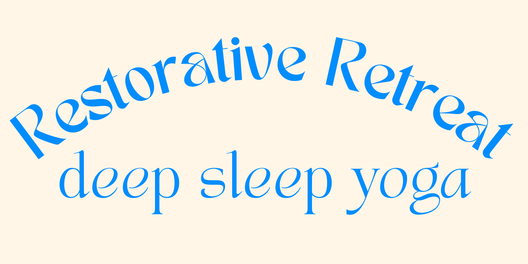 Restorative Retreat 1