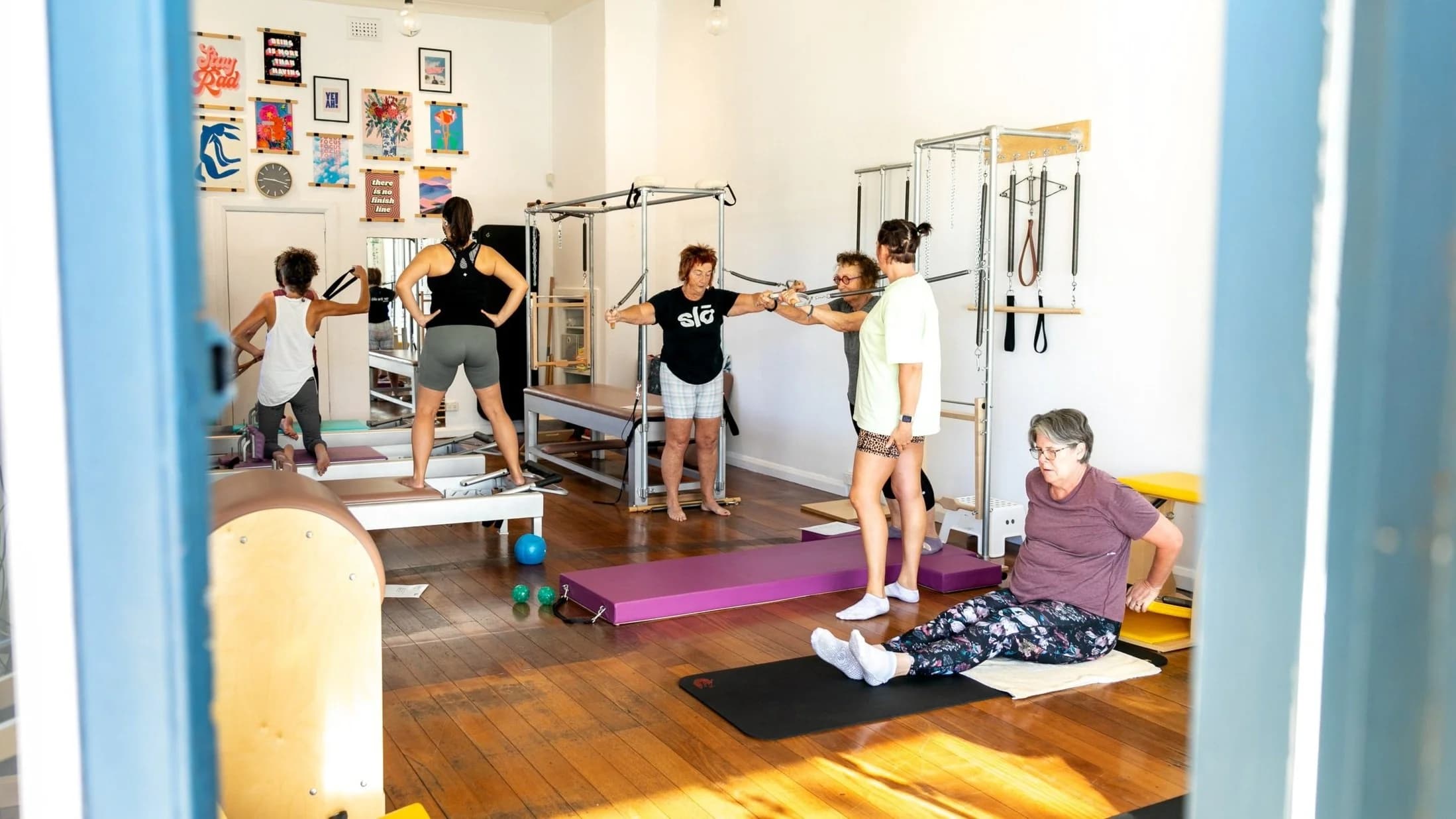 Go Slo Studio Pilates logo