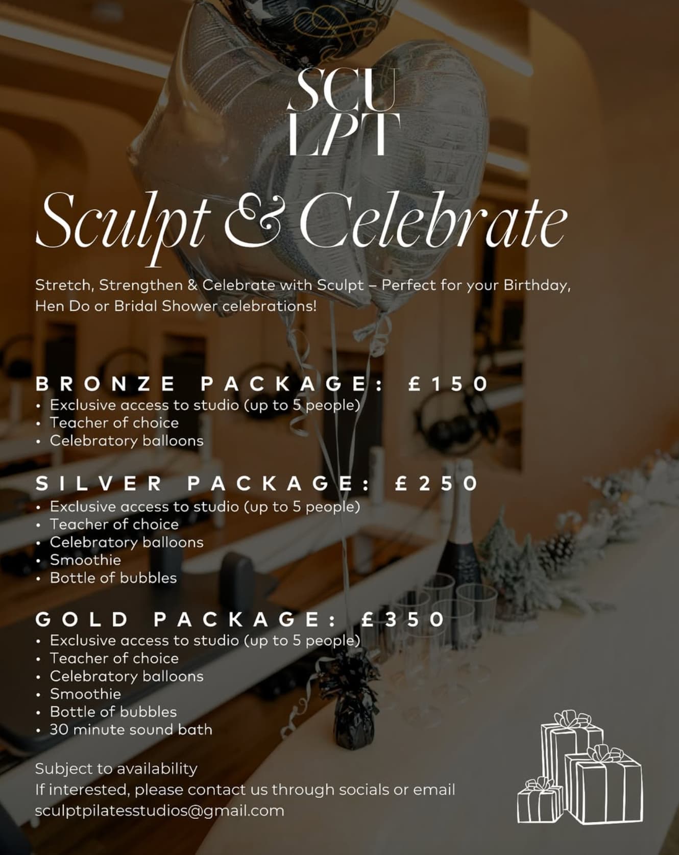 Sculpt & Celebrate 1