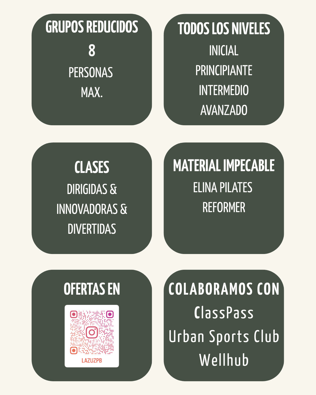 LA ZUZ Pilates Boutique logo