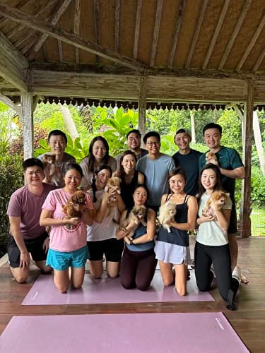 Puppy Yoga Canggu 1