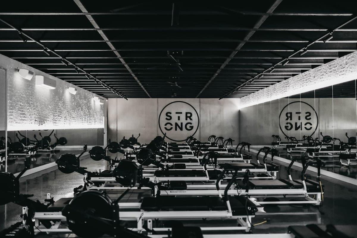 STRONG Pilates Warren Street logo