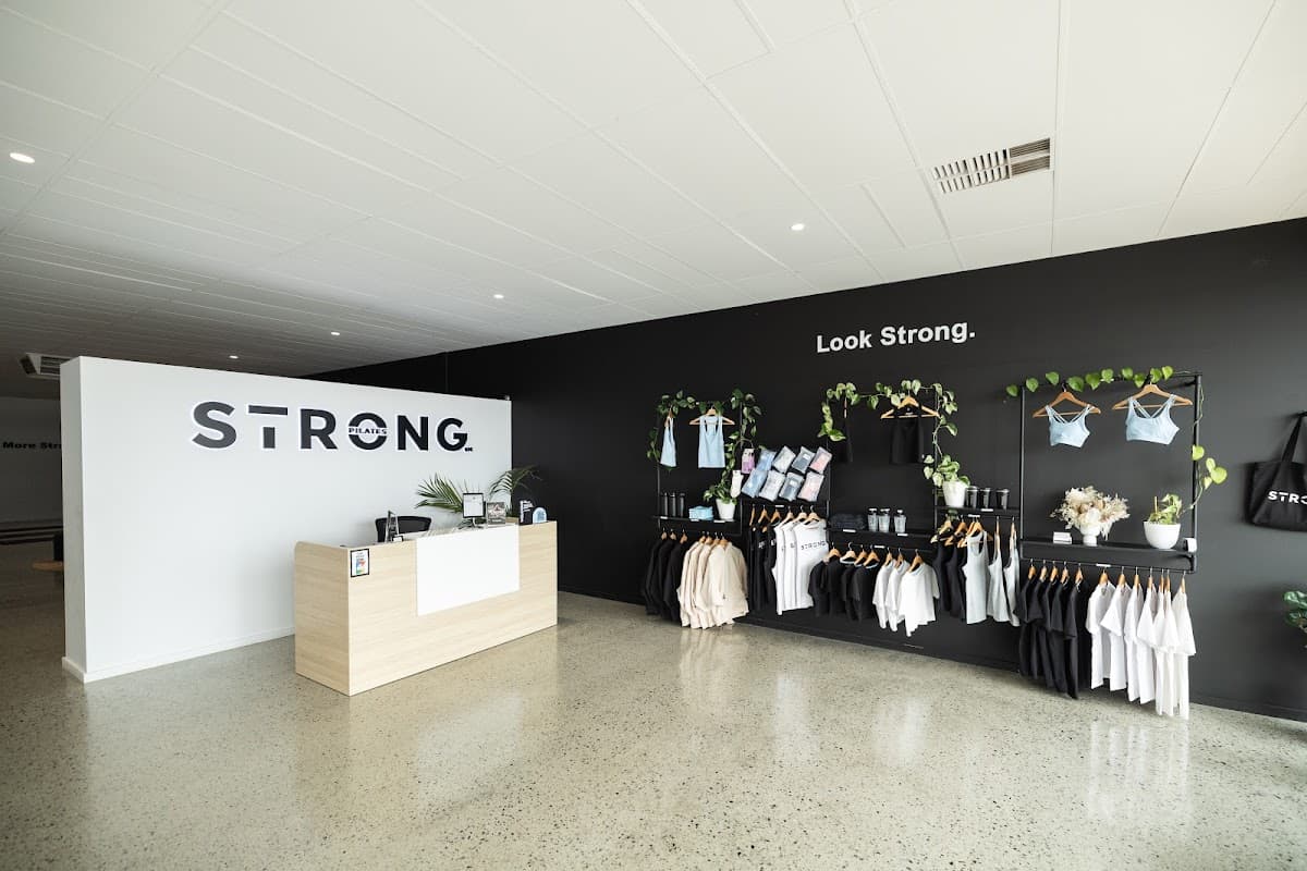 STRONG Pilates Joondalup logo