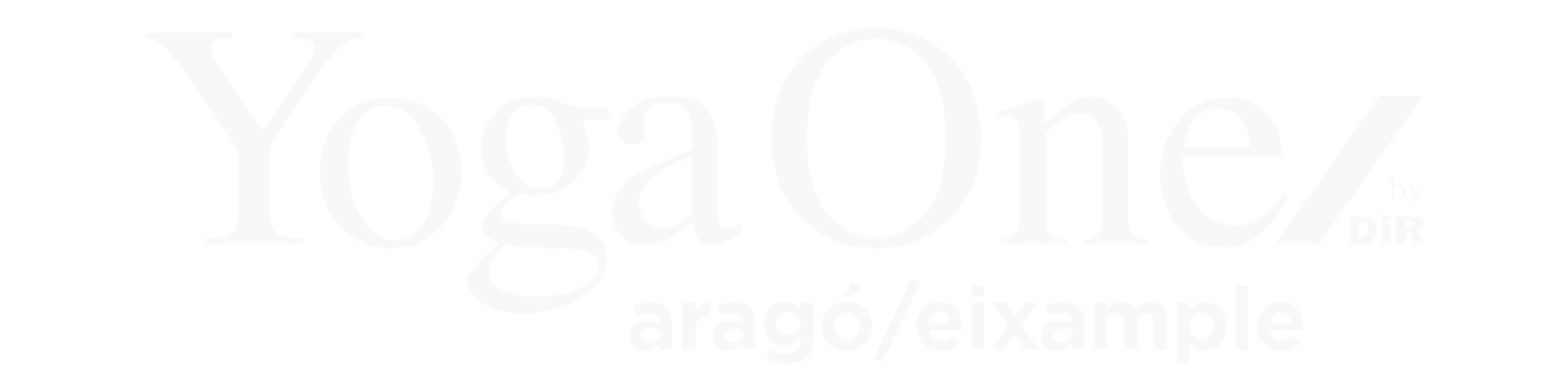 YogaOne Aragó/Eixample logo